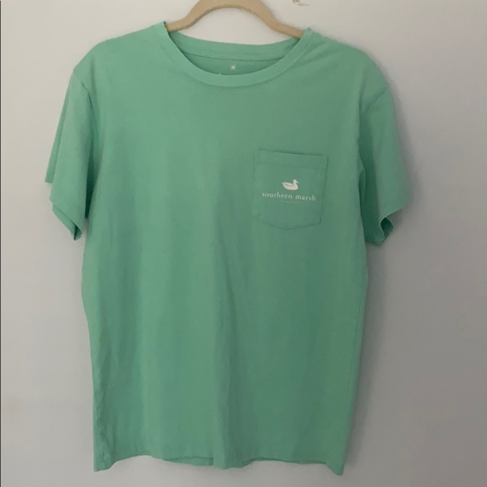 Mint green t-shirt